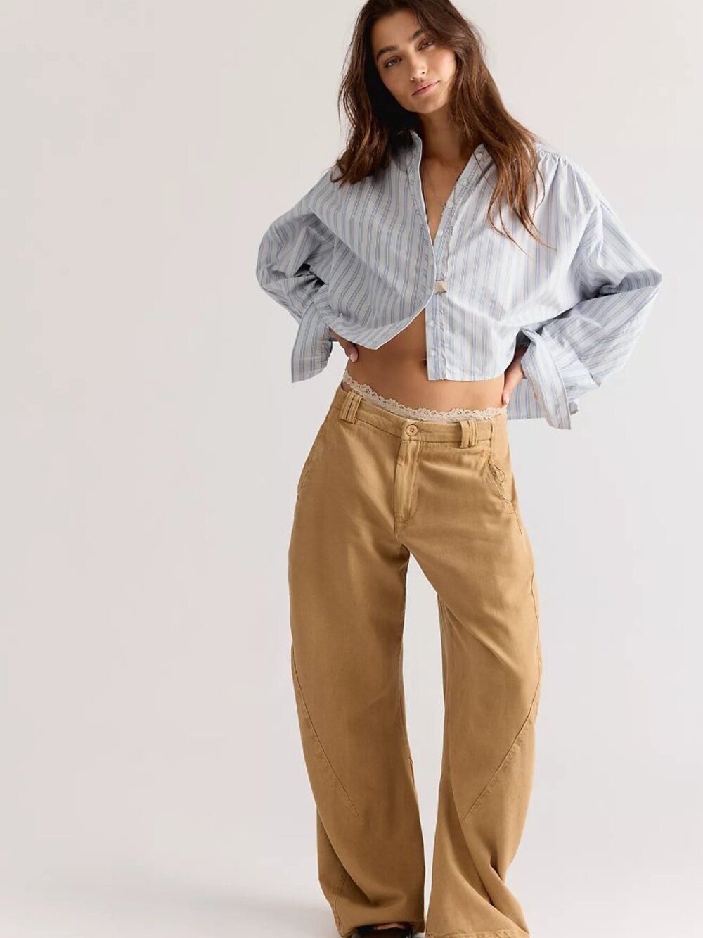 Spotlight Washed Barrel Chino Trousers
